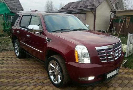 Дефлекторы окон (ветровики) Cadillac Escalade III 2007-2014 (Кадилак Эскалейд) Кобра Тюнинг