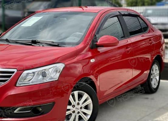 Дефлекторы окон (ветровики) Chery Bonus 3 Sd 2014/A19 Sd 2014 (Чери Бонус) Кобра Тюнинг